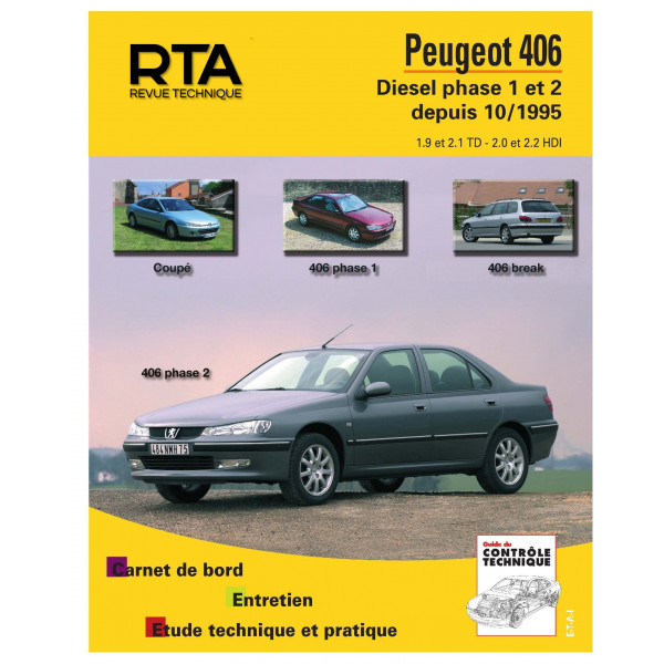 RTA 589.3 PEUGEOT 406 DIESEL (1995 à 2004)