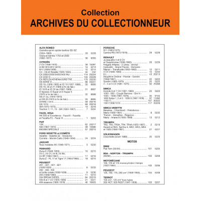 PANHARD DYNA Z, PL 17 et TIGRE 17 (54-65) - Les Archives du Collectionneur n°18