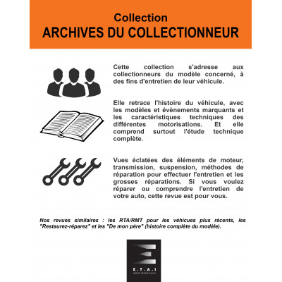RENAULT 4 (4 ET 5 CV - (1961/1975)) - Les Archives du Collectionneur n°50