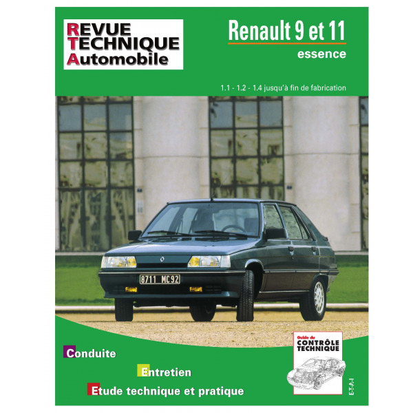 RTA 423.7 RENAULT R9/R11 (1981 à 1989) - essence
