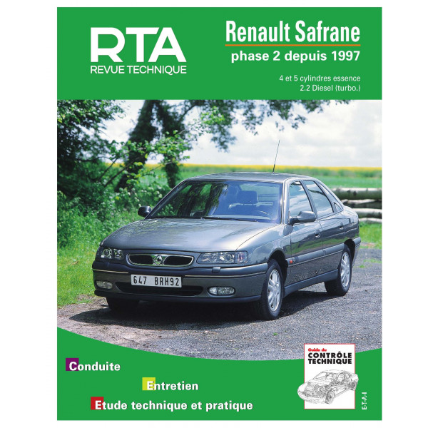 RTA 617 RENAULT SAFRANE (1996 à 2000)