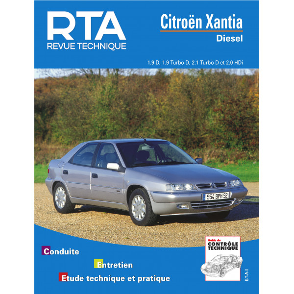 RTA 568.3 CITROEN XANTIA (1993 à 2001) - Diesel