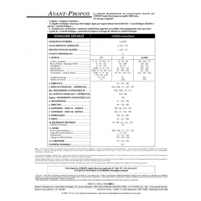 RTA 568.3 CITROEN XANTIA 1.9 - 2.1 DIESEL 93/00