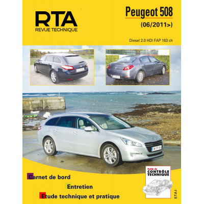 RTA B780.5 PEUGEOT 508 I PHASE 1 (2011 à 2014)