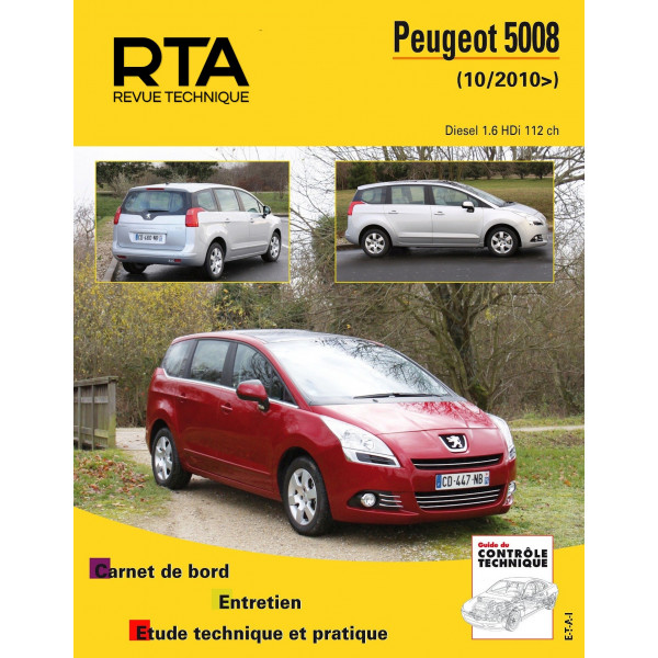 RTA B770.5 PEUGEOT 5008 I PHASE 1 (2009 à 2013) - Diesel