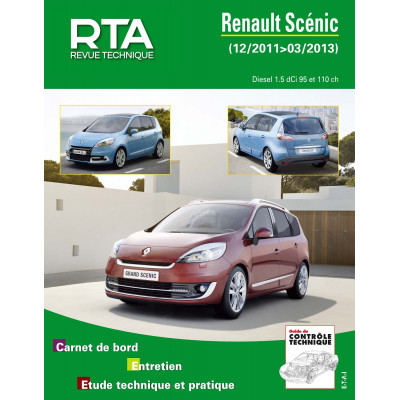 RTA B788 RENAULT SCENIC III Ph.2 Depuis 2011-12