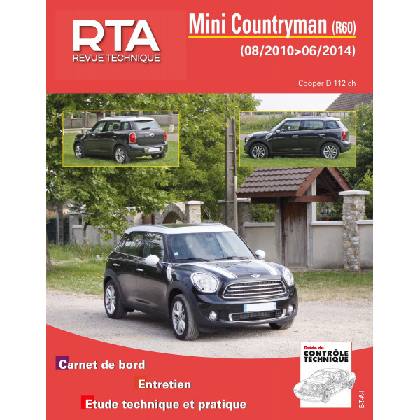 RTA B786.5 MINI II COUNTRYMAN (R60) (2010 à 2016)
