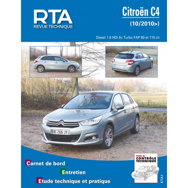 RTA B759 CITROEN C4 II phase 1 (2010 à 2014) - Diesel