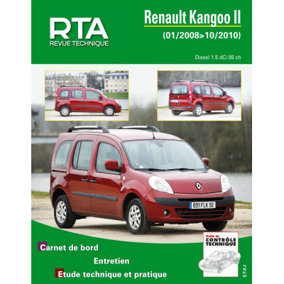 RENAULT KANGOO II 1.5 DCI (depuis 01/2008 jusqu'à 10/2010)