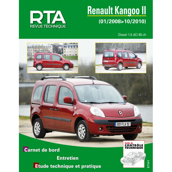 RTA B765 RENAULT KANGOO II PHASE 1 (2008 à 2013)