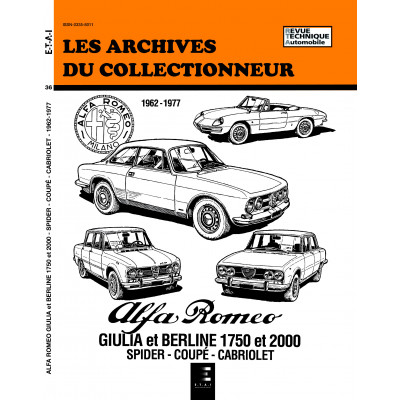 ALFA ROMEO GIULIA 1600-1750-2000 (1962-1977) N° 36