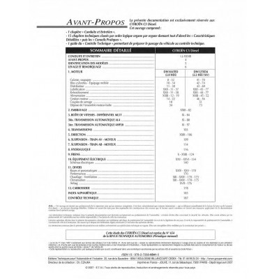 RTA 654 CITROEN C5 I phase 1 (2001 à 2004)