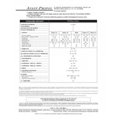 RTA 585.3 FIAT BRAVA I (1995 à 2001)