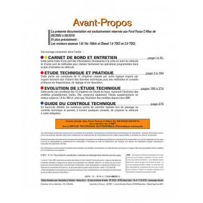 RTA 687 FORD CMAX I (2003 à 2010)