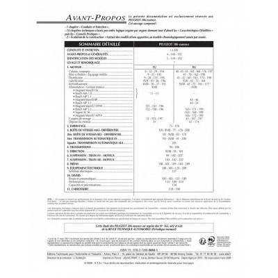 RTA 565.3 PEUGEOT 306 (1994 à 2000) - essence