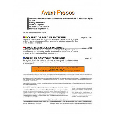 RTA 662 TOYOTA RAV4 II (2000 à 2003)