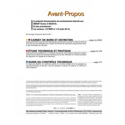 RTA Hors série 5 SMART FORTWO II (451) (2007 à 2015)