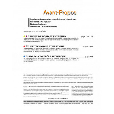 RTA Hors série 7 FIAT PUNTO EVO III (2009 à 2013)