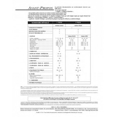 RTA 547.2 OPEL ASTRA I (F) (1991 à 1998)