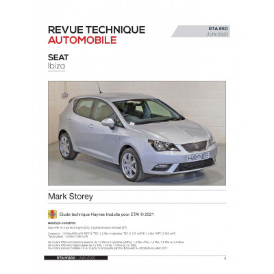 RTA 860 - SEAT IBIZA IV (2008 à 2017)