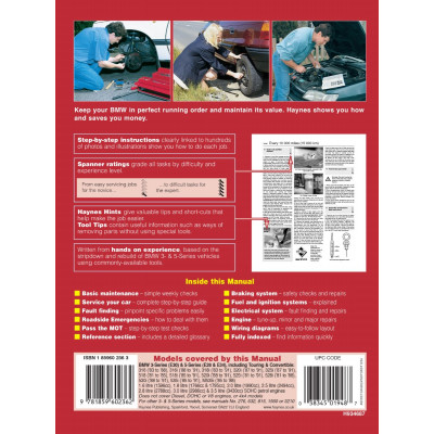BMW 3- & 5-Series Petrol (81 - 91) Haynes Repair Manual