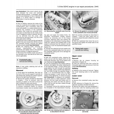 Vauxhall/Opel Astra & Zafira Petrol (Feb 98 - Apr 04) Haynes Repair Manual