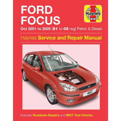 Ford Focus Petrol & Diesel (Oct 01 - 05) Haynes Repair Manual