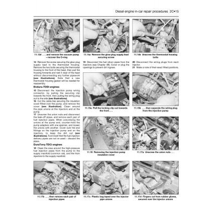 Ford Focus Petrol & Diesel (Oct 01 - 05) Haynes Repair Manual
