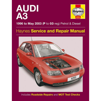 Audi A3 Petrol & Diesel (96 - May 03) Haynes Repair Manual