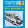 Citroen Berlingo & Peugeot Partner Petrol & Diesel (96 - 10) Haynes Repair Manual