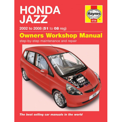 Honda Jazz (02 - 08) Haynes Repair Manual