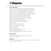 Vauxhall/Opel Zafira Petrol & Diesel (05 - 09) Haynes Repair Manual