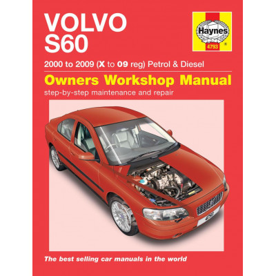 Volvo S60 Petrol & Diesel (00 - 09) Haynes Repair Manual