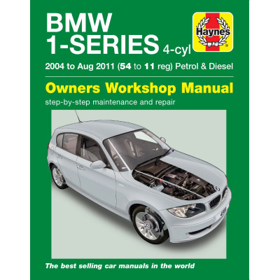 BMW 1-Series 4-cyl Petrol & Diesel (04 - Aug 11) Haynes Repair Manual