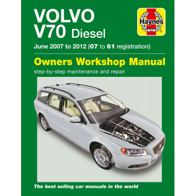 Volvo V70 Diesel (June 07 - 12) Haynes Repair Manual
