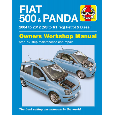Fiat 500 & Panda Petrol & Diesel (04 - 12) Haynes Repair Manual