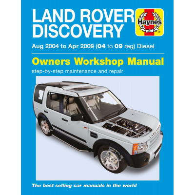 Land Rover Discovery Diesel (Aug 04 - Apr 09) Haynes Repair Manual