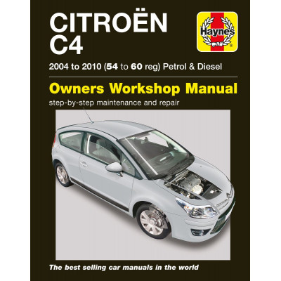 Citroen C4 Petrol & Diesel (04 - 10) Haynes Repair Manual