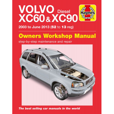 Volvo XC60 & XC90 Diesel (03 - 13) Haynes Repair Manual