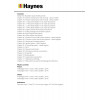 VW Polo Petrol & Diesel  (09 - 14) Haynes Repair Manual