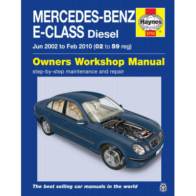 Mercedes-Benz E-Class Diesel (02 to 10) Haynes Repair Manual