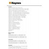 Vauxhall/Opel Zafira (Mar 09-14) 09 to 64 Haynes Repair Manual