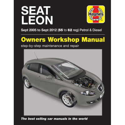 Seat Leon (Sept 05 - Sept 12) 55 to 62 Haynes Repair Manual