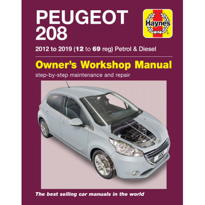 Peugeot 208 Petrol & Diesel (2012 to 2019) 12 to 69 reg Haynes Repair Manual
