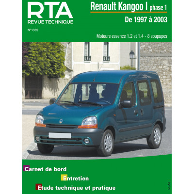 RTA PDF 632 RENAULT KANGOO I essence (1997 à 2003)