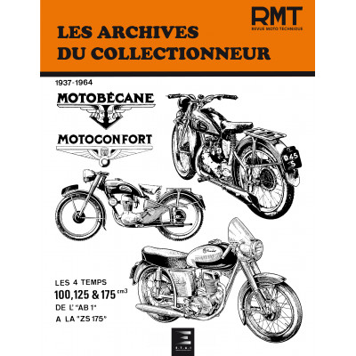 MOTOBECANE - MOTOCONFORT 100, 125 et 175 cm3 (4 temps) (1937-1964) - Les Archives du Collectionneur n° 102