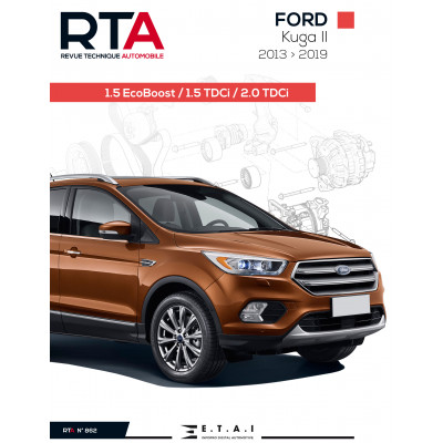 RTA PDF 862 FORD KUGA II (2013 - 2019)