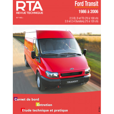 RTA 148.3 FORD TRANSIT DIESEL (1986 à 2006)
