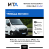 MTA Vauxhall Movano II COMBI 5 portes de 10/2015 à ce jour