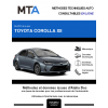MTA Toyota Corolla XII BERLINE 4 portes de 01/2019 à ce jour